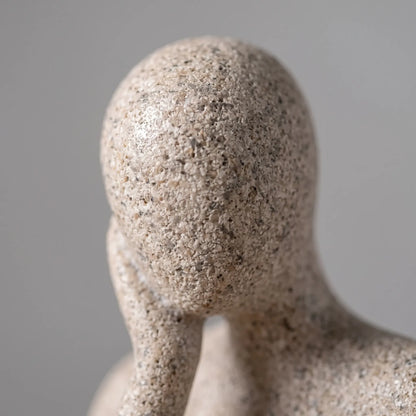 Pondera - Abstract Modern Thinking Figurine