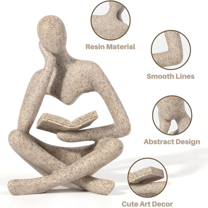 Pondera - Abstract Modern Thinking Figurine