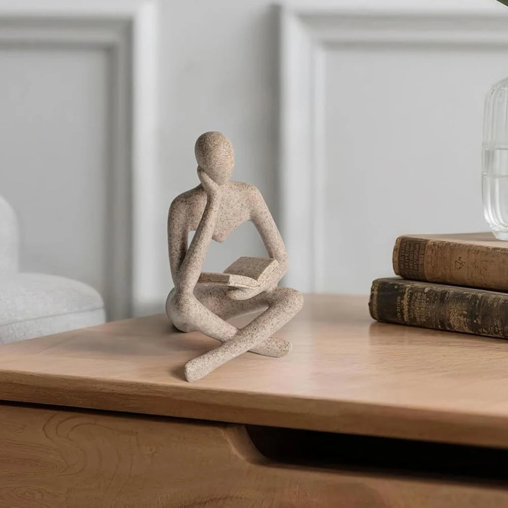 Pondera - Abstract Modern Thinking Figurine