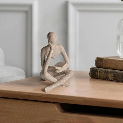 Pondera - Abstract Modern Thinking Figurine