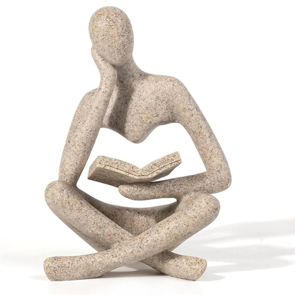 Pondera - Abstract Modern Thinking Figurine