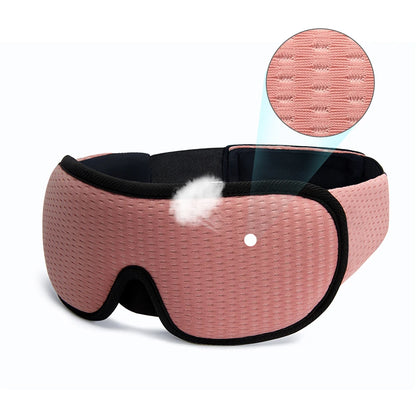 Noctura - Contoured 3D Sleep Mask — Pink