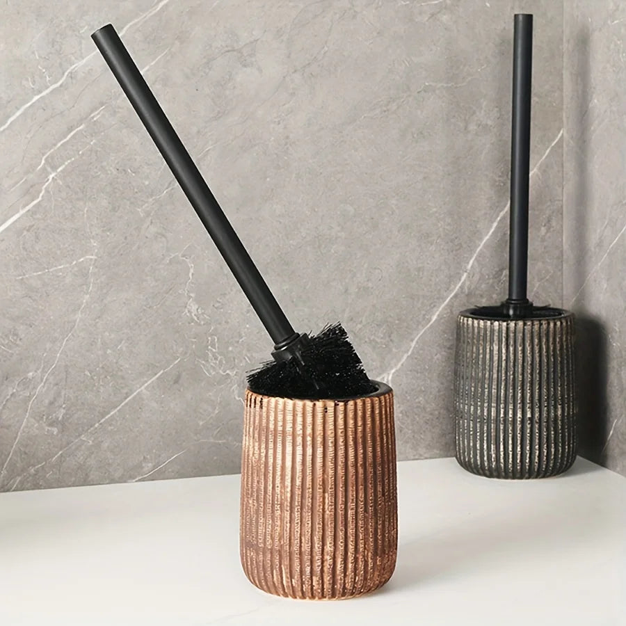 Rillora - Ribbed Ceramic Toilet Brush