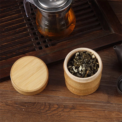 Bambora - Bamboo Tea and Spice Canister