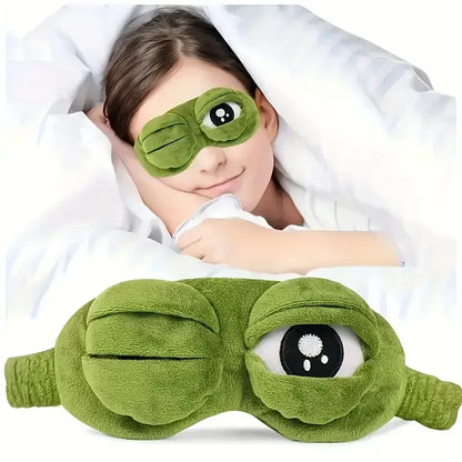 Ribbet - Plush Frog Sleep Mask