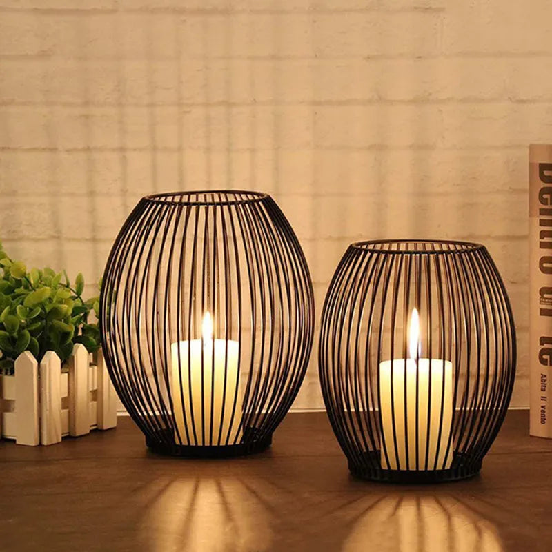 Ferrona - Wire Cage Candle Lantern