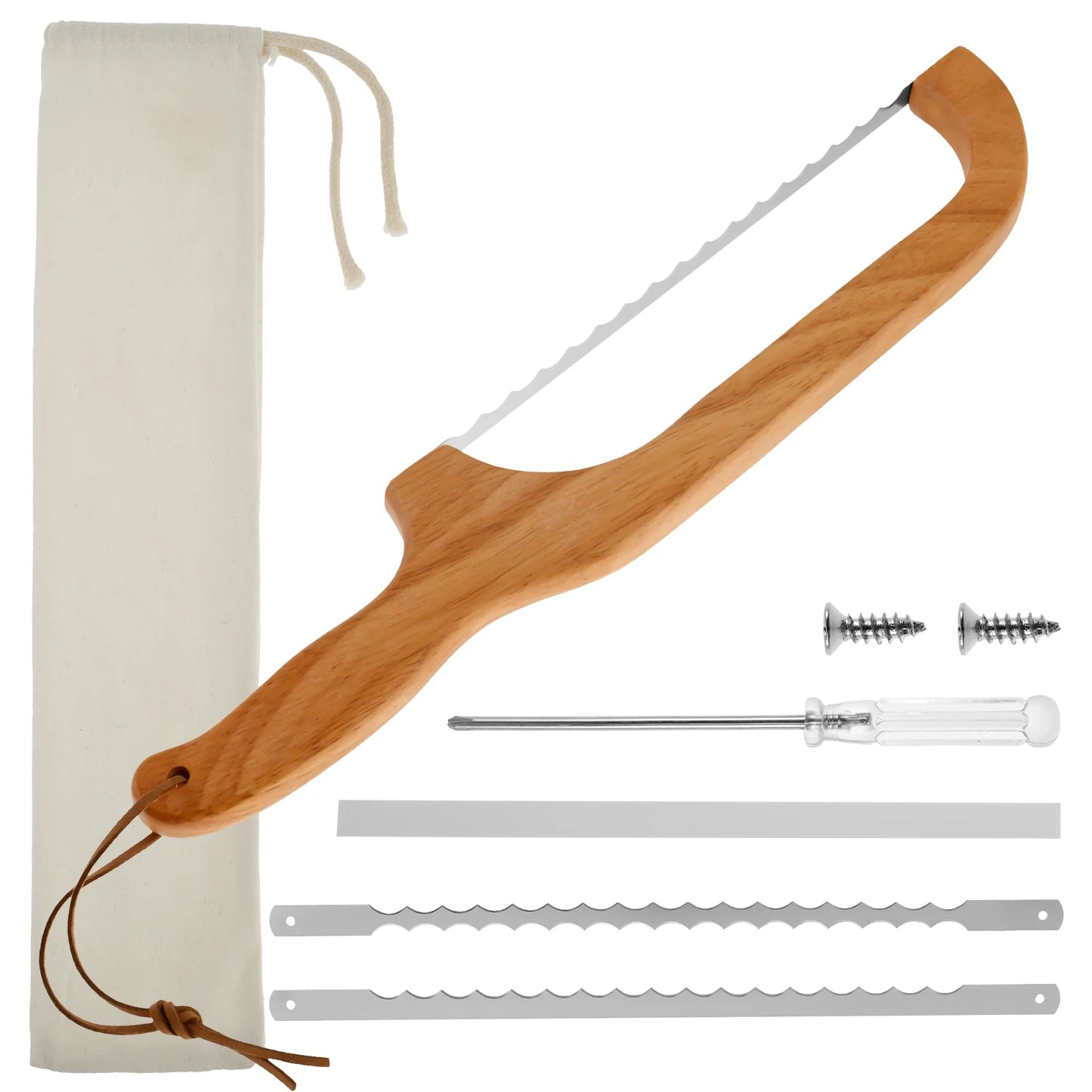 Panera bow bread knife with its spare blades