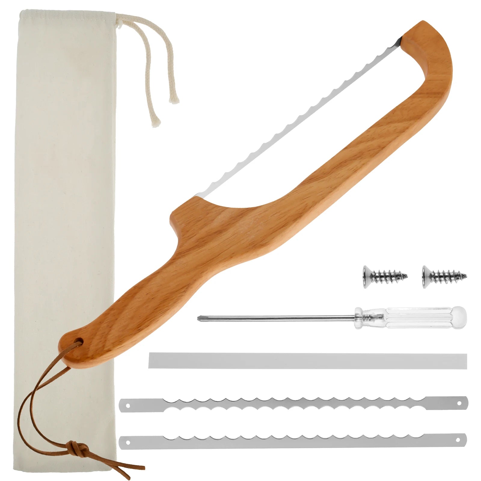 Panera bow bread knife with its spare blades