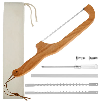 Panera bow bread knife with its spare blades