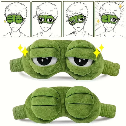 Ribbet - Plush Frog Sleep Mask