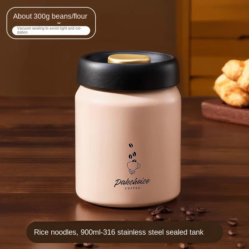 Vacura 900 ml canister in beige