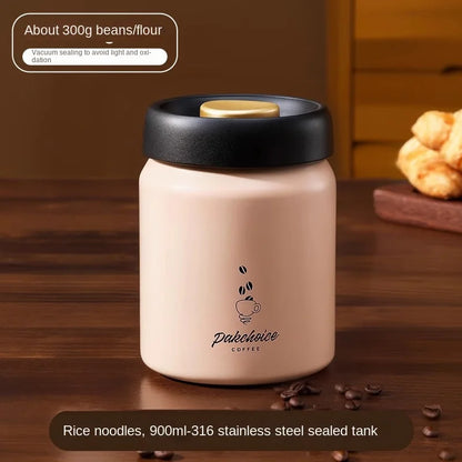 Vacura 900 ml canister in beige