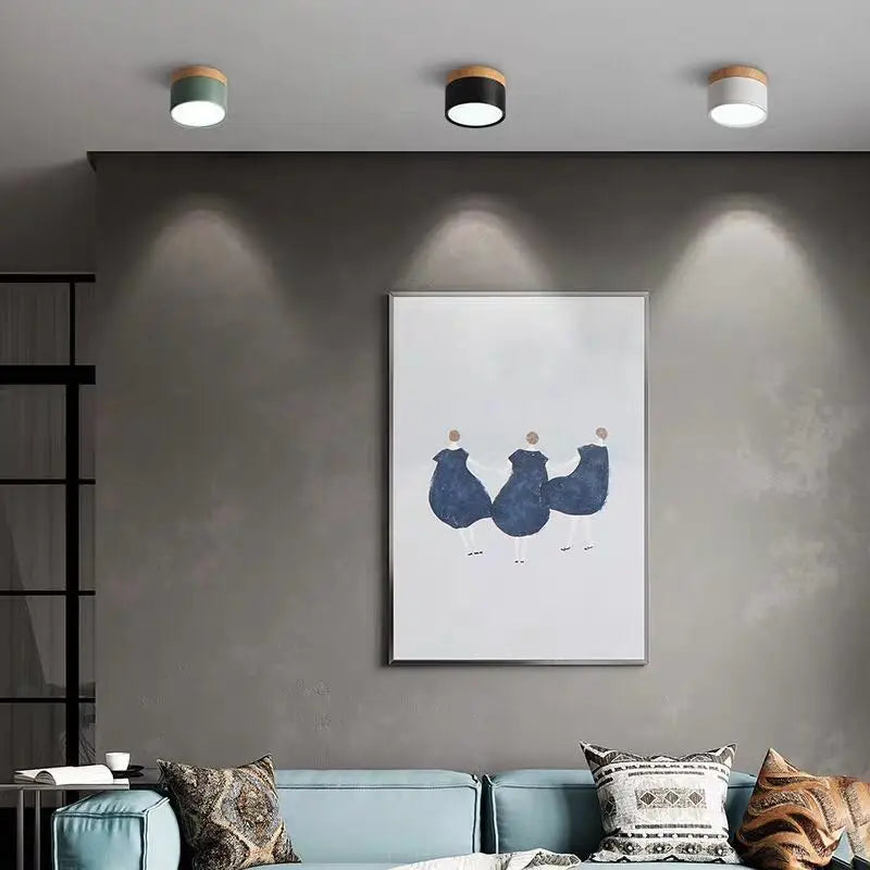 Scandi- Surface Mounted Ceiling Light