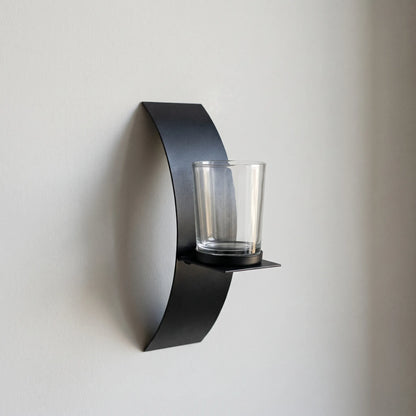 Sconcia - Modern Curved Wall Candle Holder
