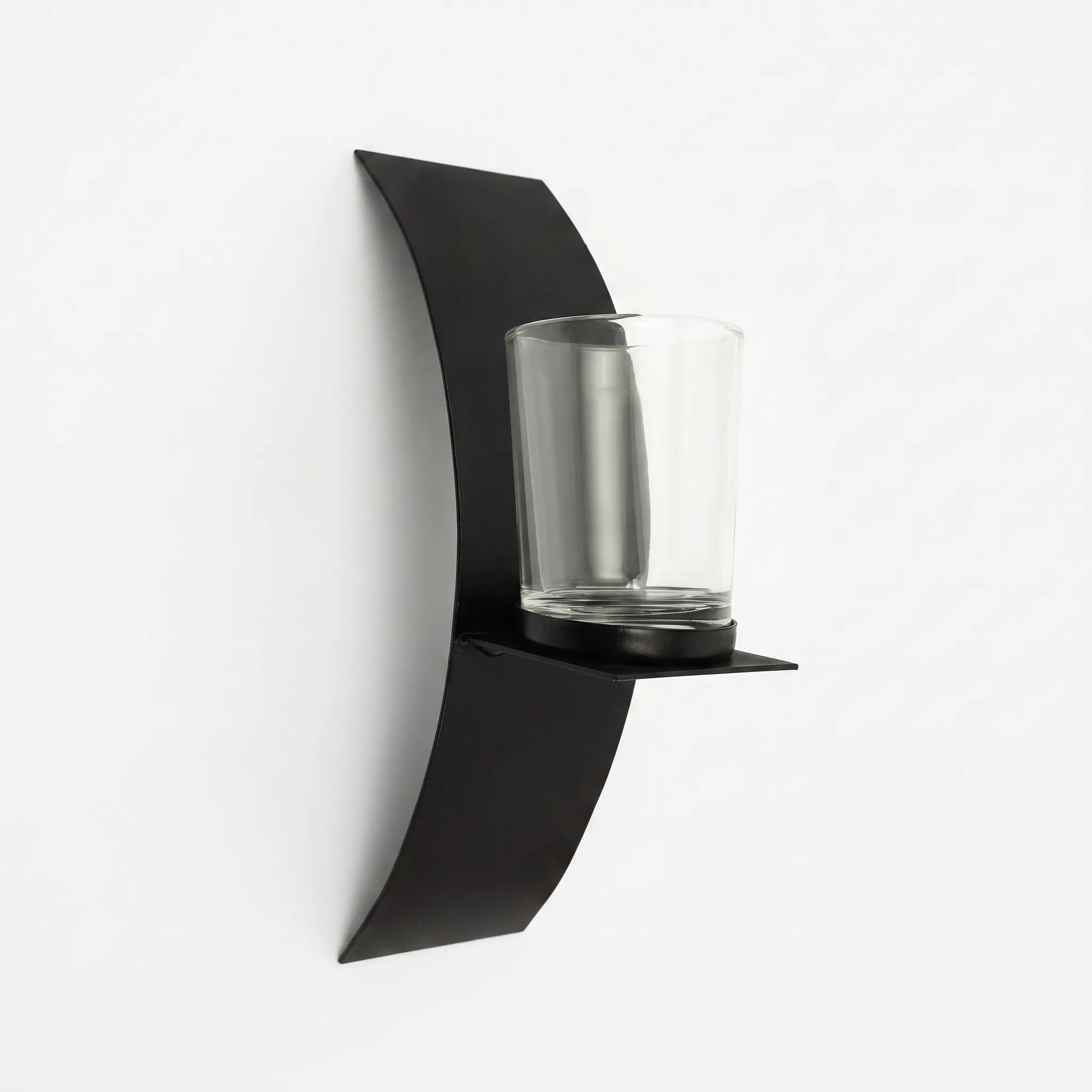 Sconcia - Modern Curved Wall Candle Holder