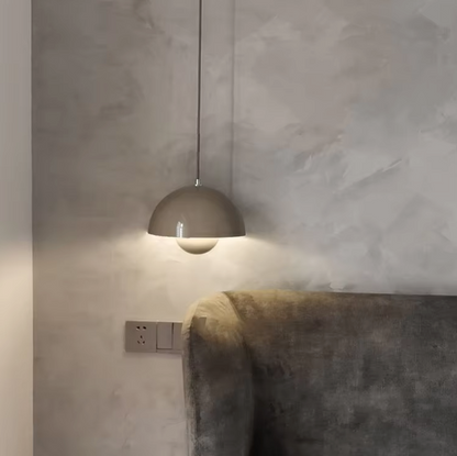 Lumiren - Scandinavian Dome Pendant Light - Modern Dining Room Ceiling Light
