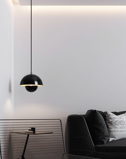 Lumiren - Scandinavian Dome Pendant Light - Modern Dining Room Ceiling Light