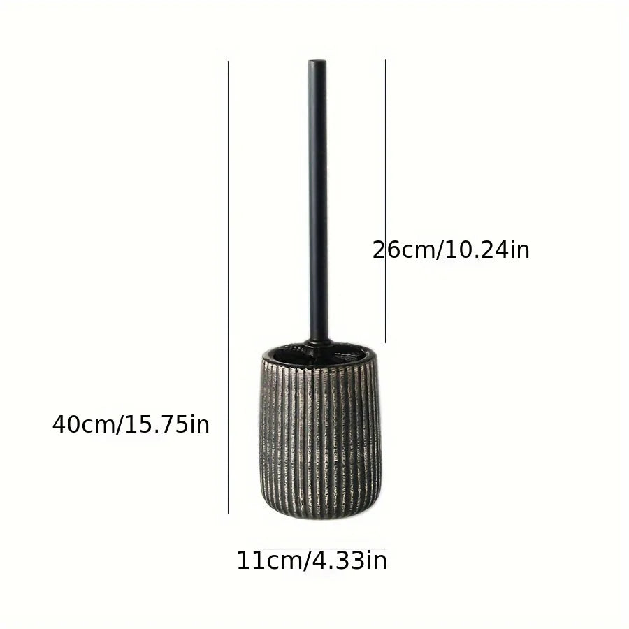Rillora - Ribbed Ceramic Toilet Brush