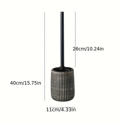 Rillora - Ribbed Ceramic Toilet Brush