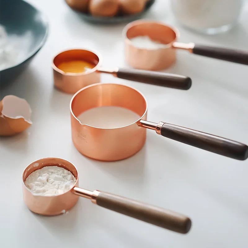 Mesura - Copper Measuring Cups and Spoons