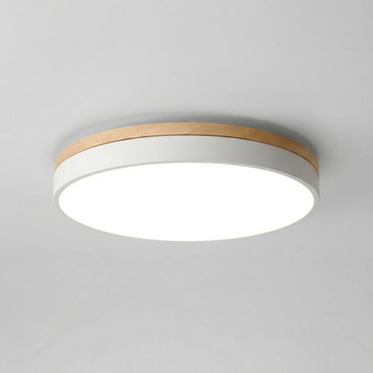 Serenveil - Flush-Mount Circular Ceiling Light