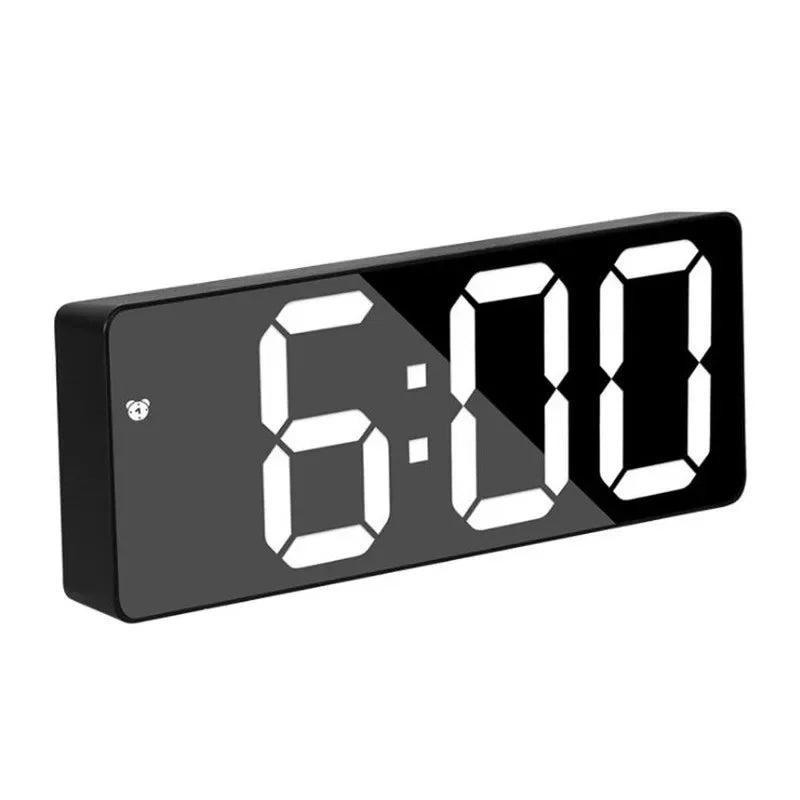 Reflexa digital mirror alarm clock, studio packshot