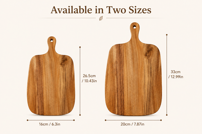 Slicera - Natural Grain Rectangular Cutting Board