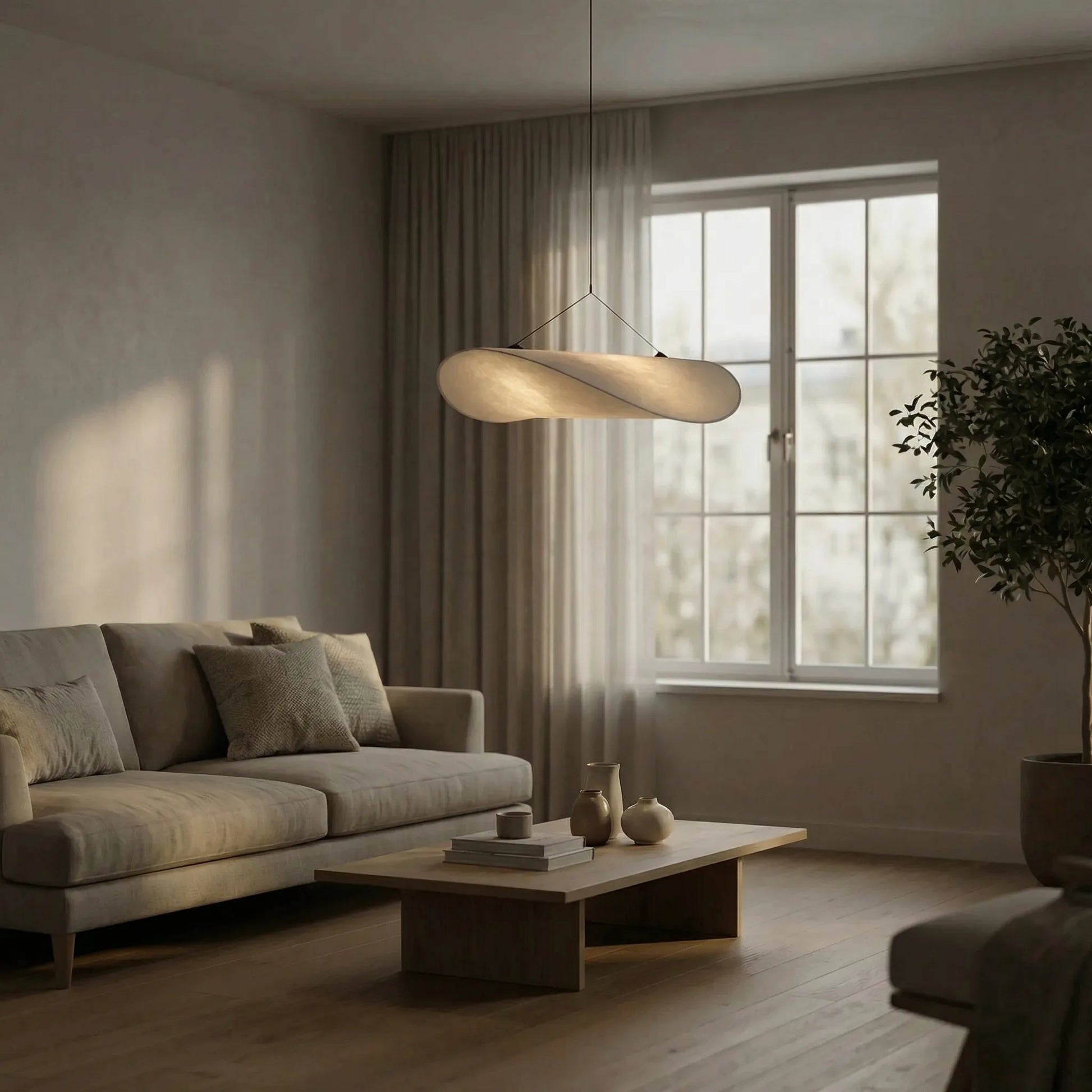 Solandra - Japandi-Style Sculptural Pendant Lighting
