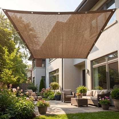 Solara - Rectangular Woven Outdoor Shade Sail
