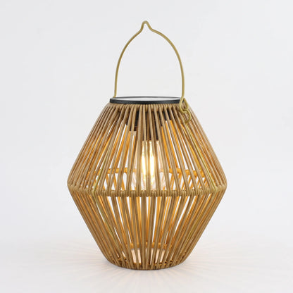 Solnora - Bohemian Woven Hanging Solar Lantern
