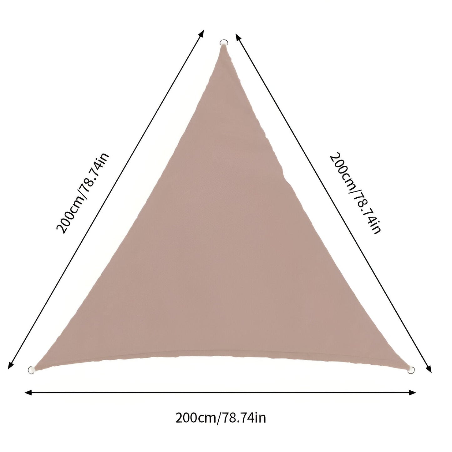 Soltera - Triangular Outdoor Shade Sail