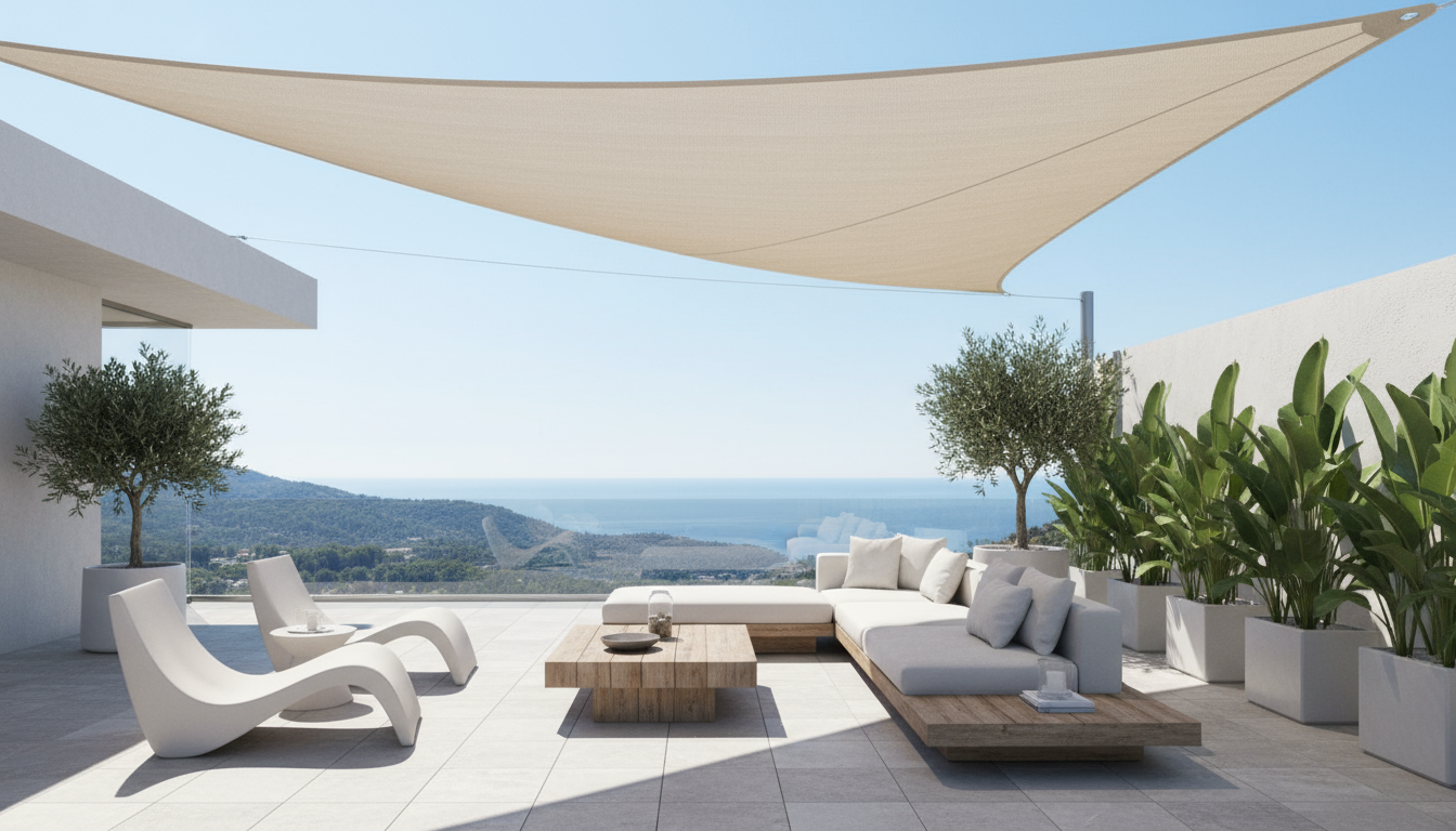 Soltera - Triangular Outdoor Shade Sail
