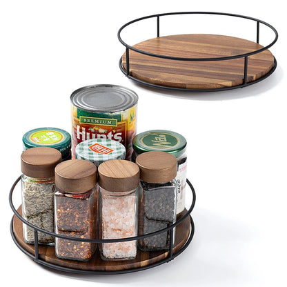 SpinTidy - Circular Rotating Kitchen Countertop Organizer