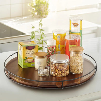 SpinTidy - Circular Rotating Kitchen Countertop Organizer
