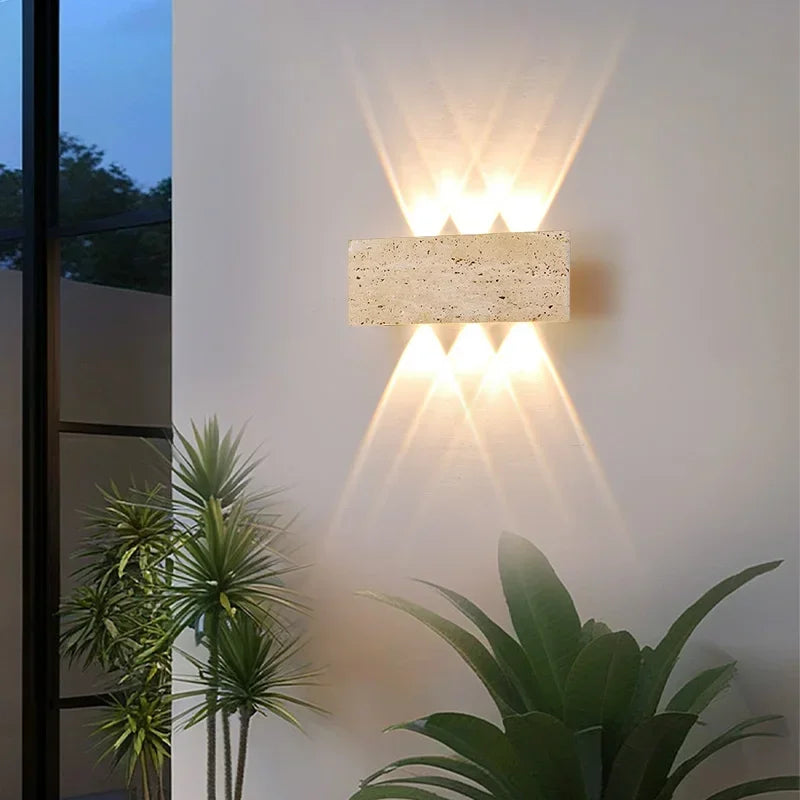 Stonecroft - Wabi-Sabi Style LED Wall Sconce