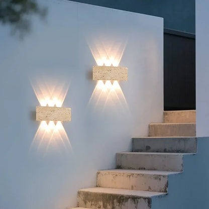 Stonecroft - Wabi-Sabi Style LED Wall Sconce