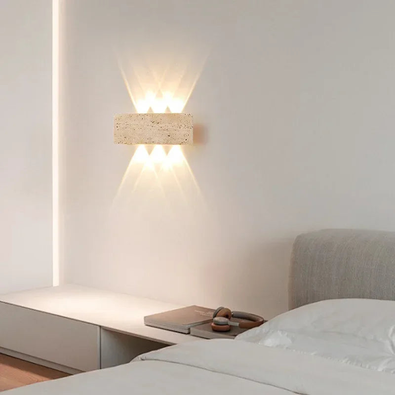 Stonecroft - Wabi-Sabi Style LED Wall Sconce