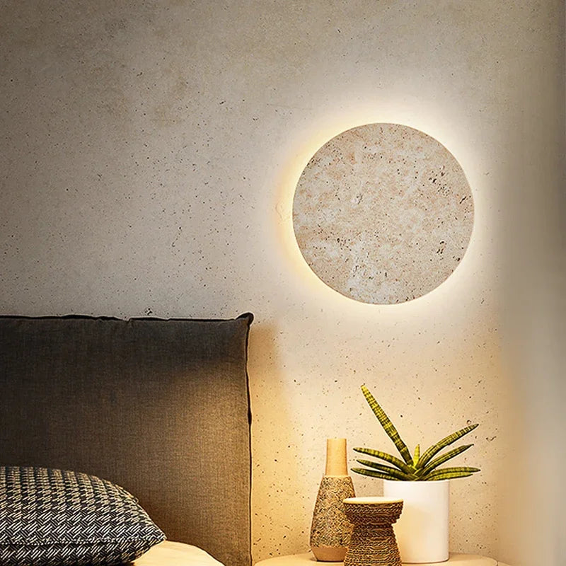 Stoneglow - Natural Stone LED Wall Sconce
