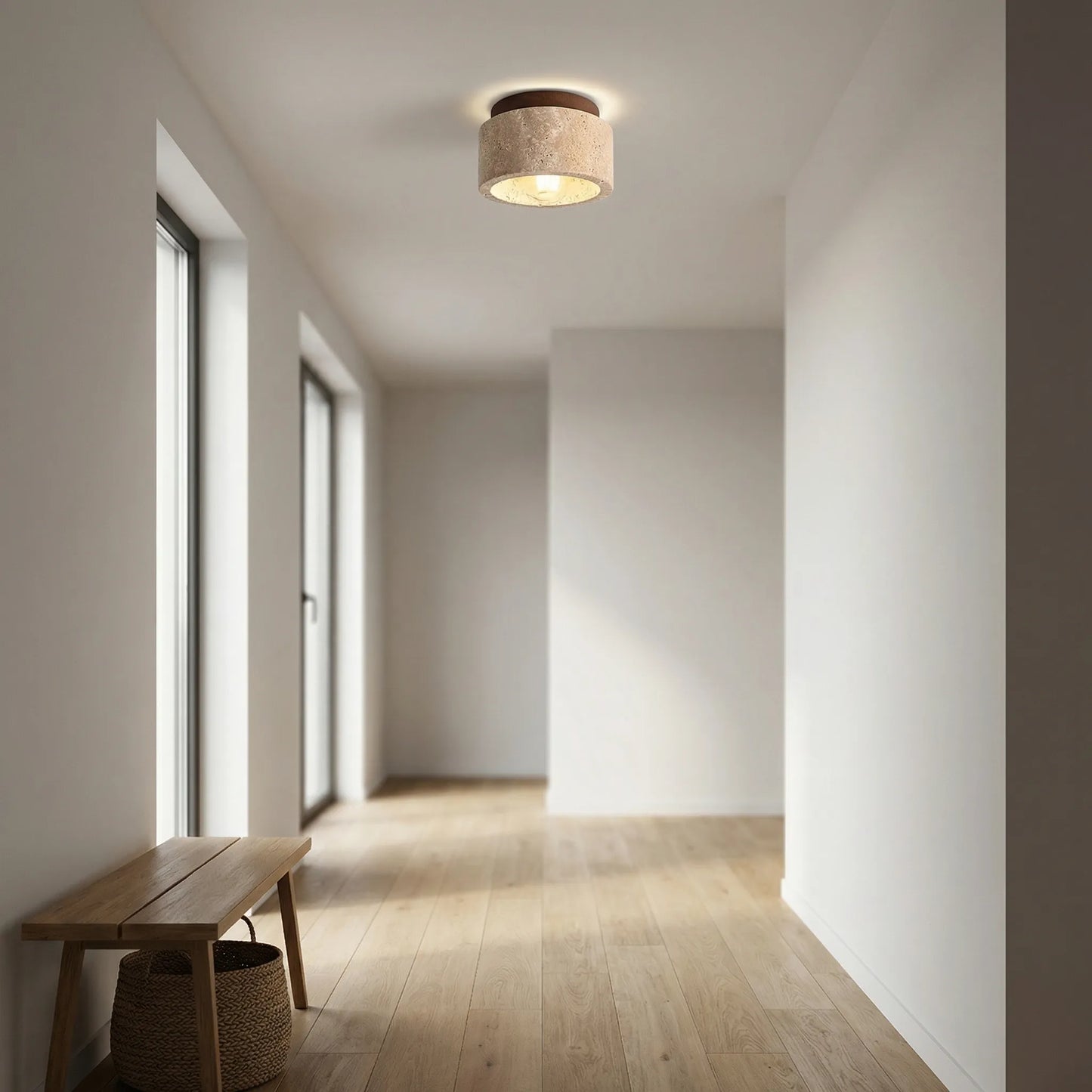 Stonrel - Round Surface Mounted LED Ceiling Light