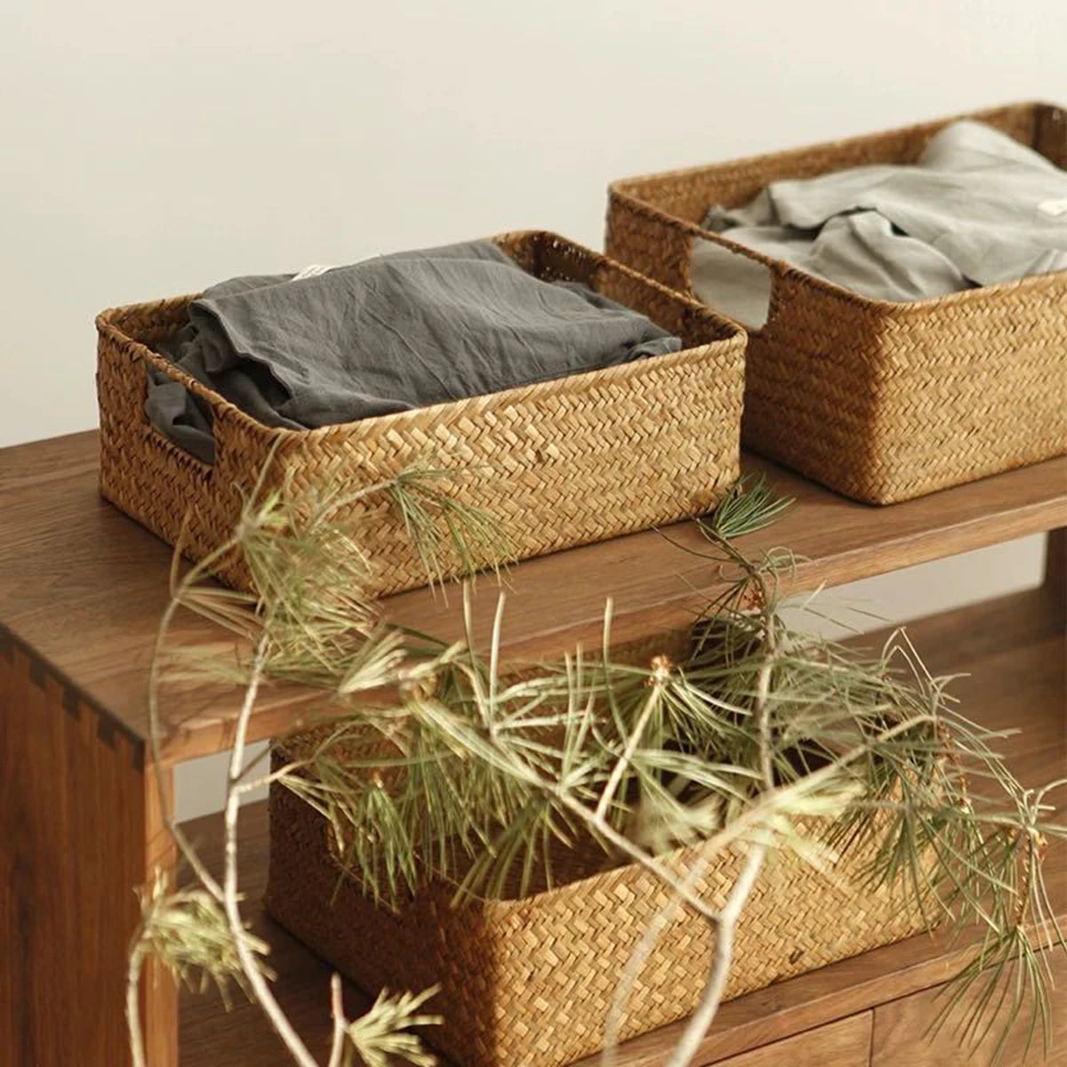 Storva - Woven Rectangular Storage Basket