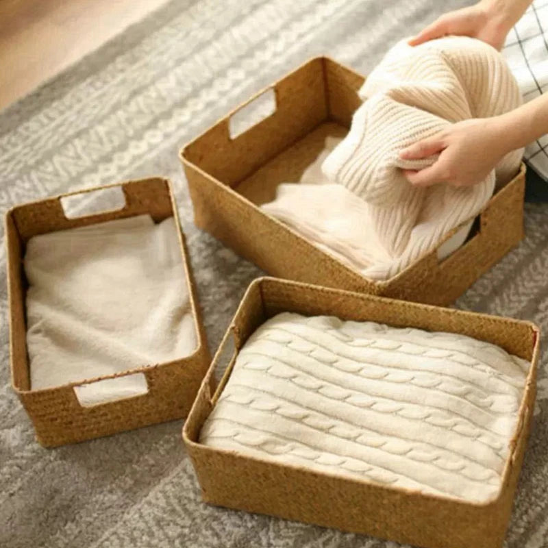 Storva - Woven Rectangular Storage Basket