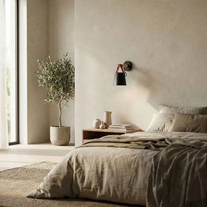 Strappello - Suspended Shade Wall-Mounted Light