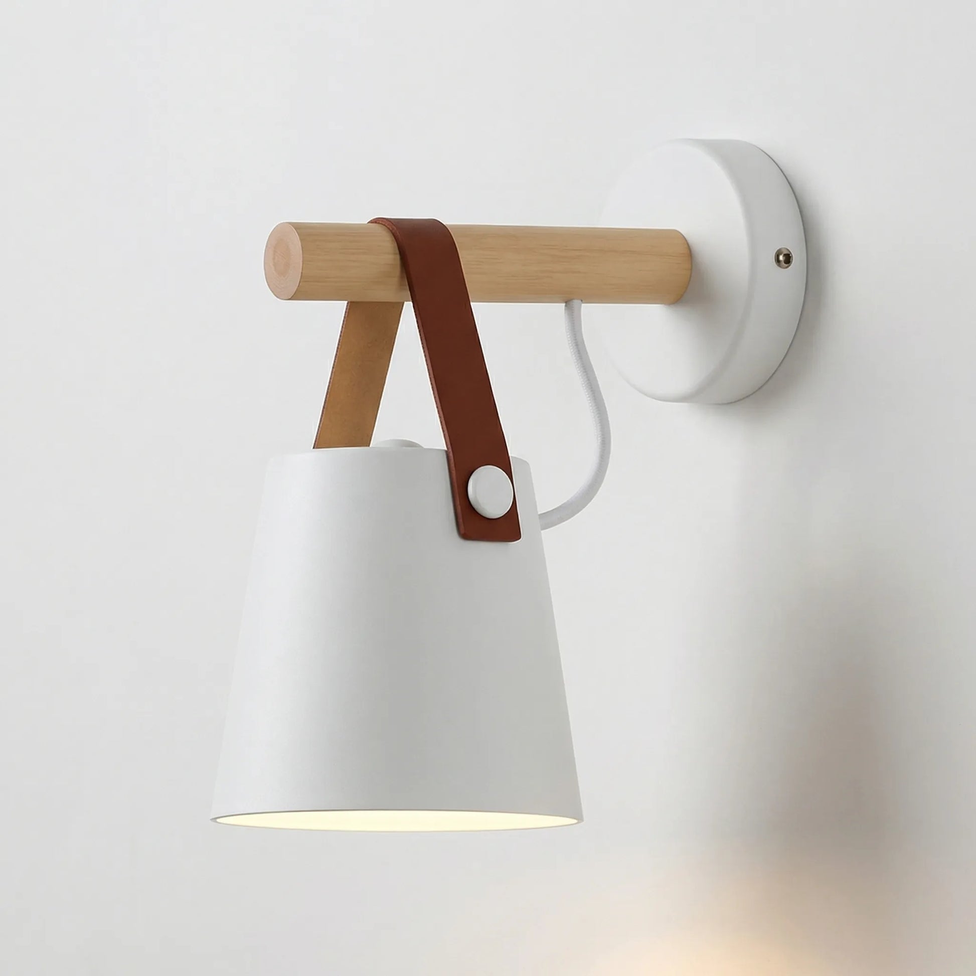 Strappello - Suspended Shade Wall-Mounted Light