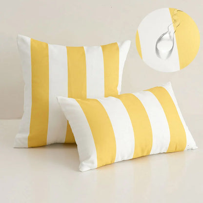 StripeVibe - Striped Outdoor Pillow Cover