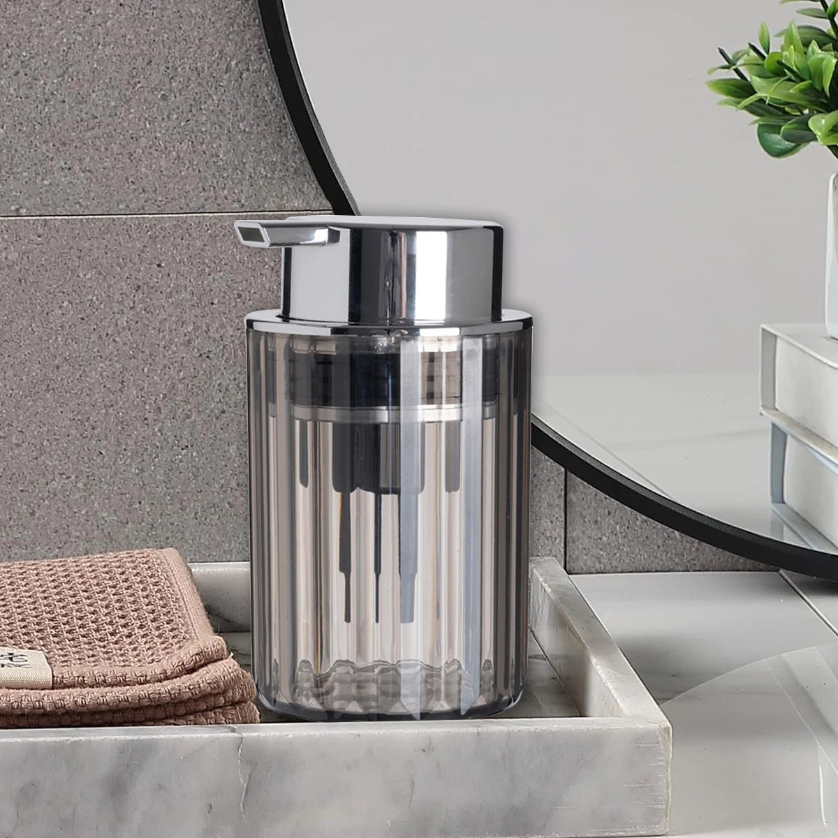 Sudsia - Ribbed Foaming Soap Dispenser
