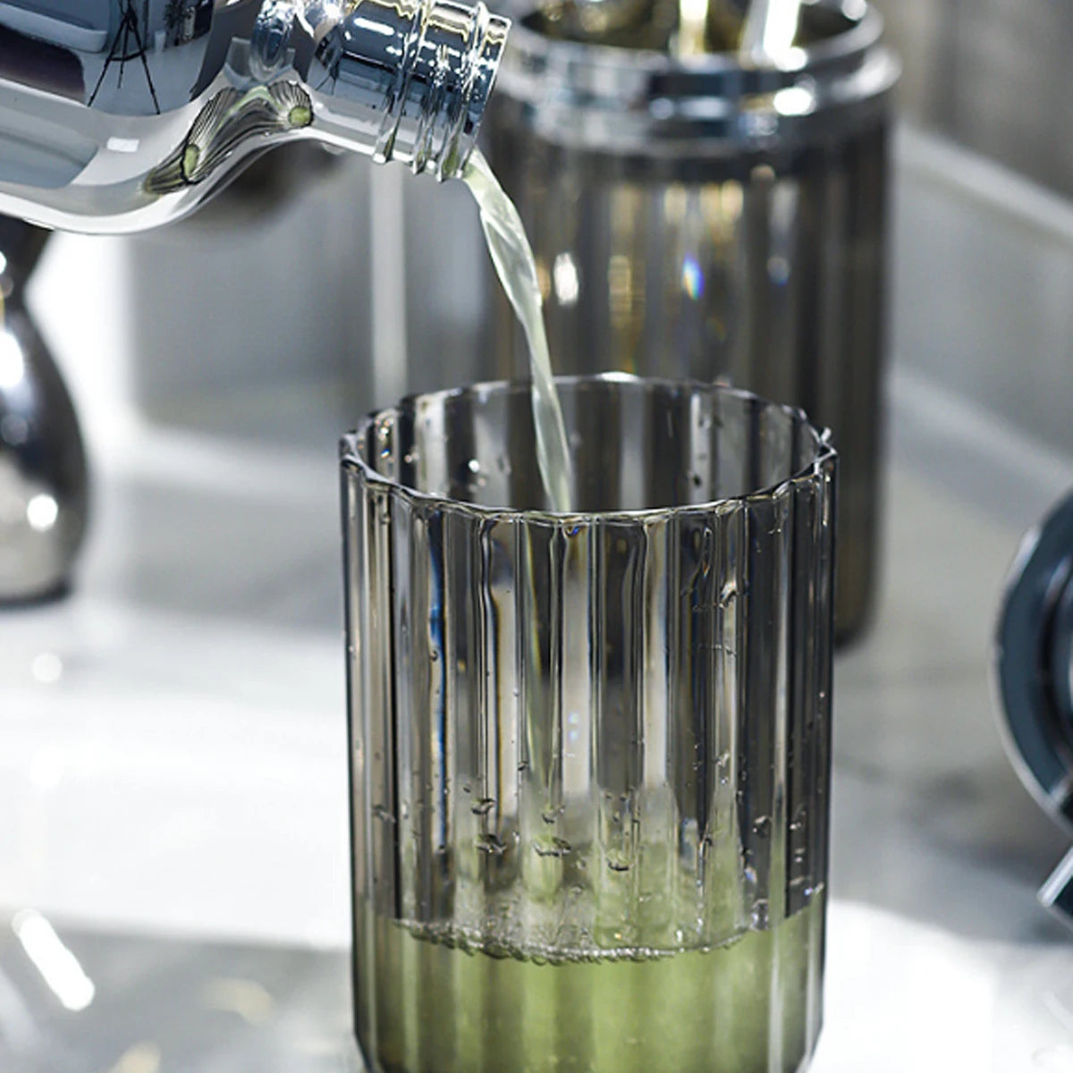 Sudsia - Ribbed Foaming Soap Dispenser