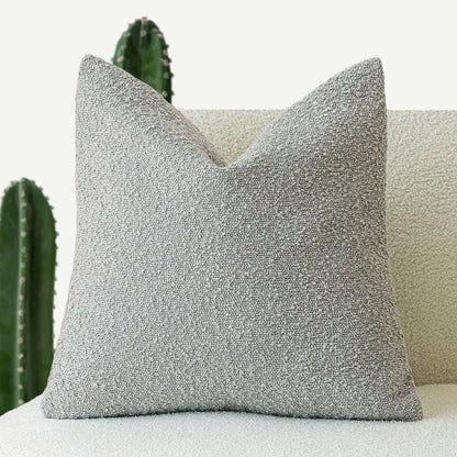 Tactila - Textured Square Throw Pillow Cover