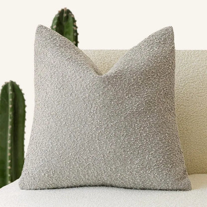 Tactila - Textured Square Throw Pillow Cover