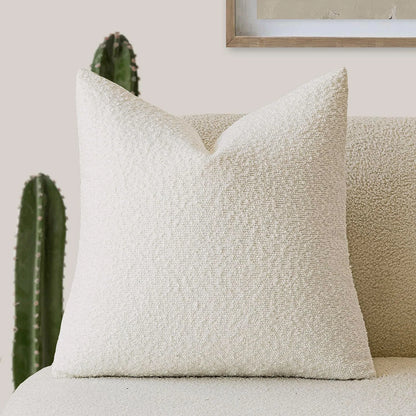 Tactila - Textured Square Throw Pillow Cover