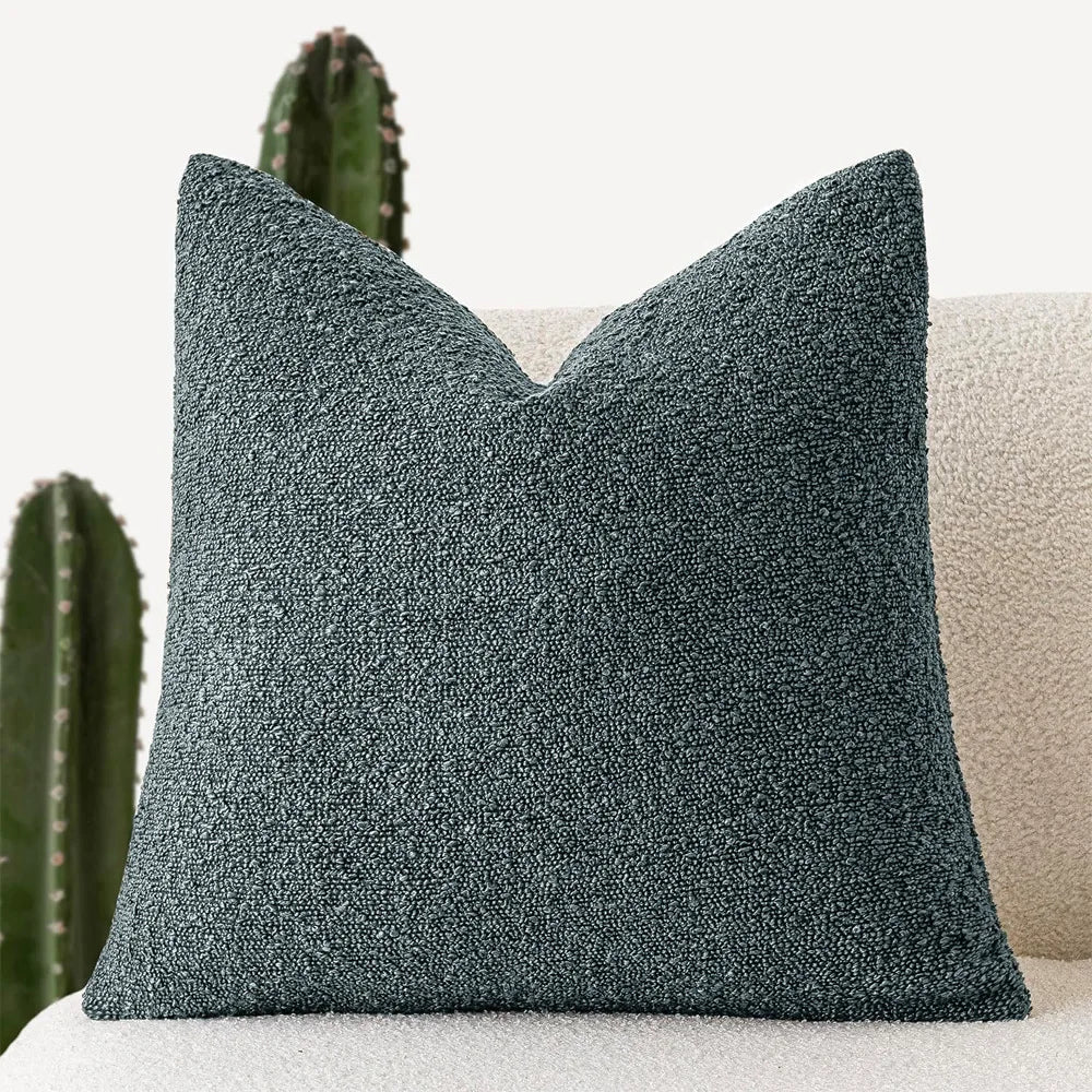 Tactila - Textured Square Throw Pillow Cover